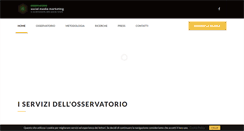 Desktop Screenshot of osservatoriosocialmedia.com